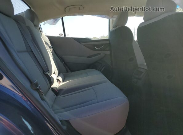 4S3BWAC64L3012605 2020 SUBARU LEGACY Blue Rear seats view