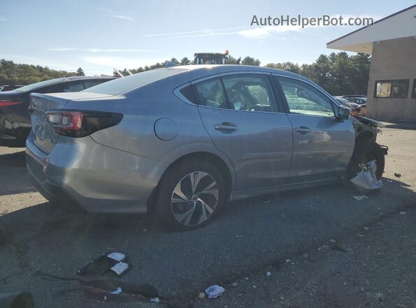 4S3BWAC68L3003339 2020 SUBARU LEGACY Silver Задня права чверть
