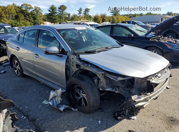 4S3BWAC68L3003339 2020 SUBARU LEGACY Silver Передня права чверть