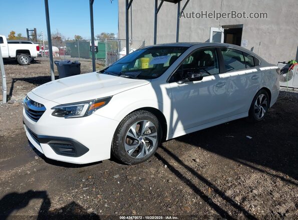 4S3BWAC68L3034638 2020 SUBARU LEGACY White Front left