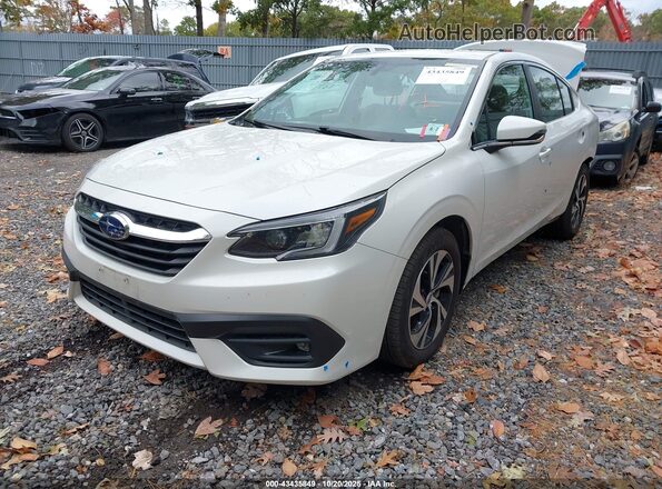 4S3BWAD62N3028643 2022 SUBARU LEGACY White Передня ліва чверть