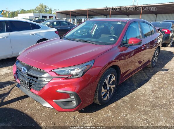 4S3BWAD62S3019159 2025 SUBARU LEGACY Red 