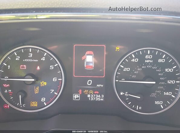 4S3BWAD62S3019159 2025 SUBARU LEGACY Red 