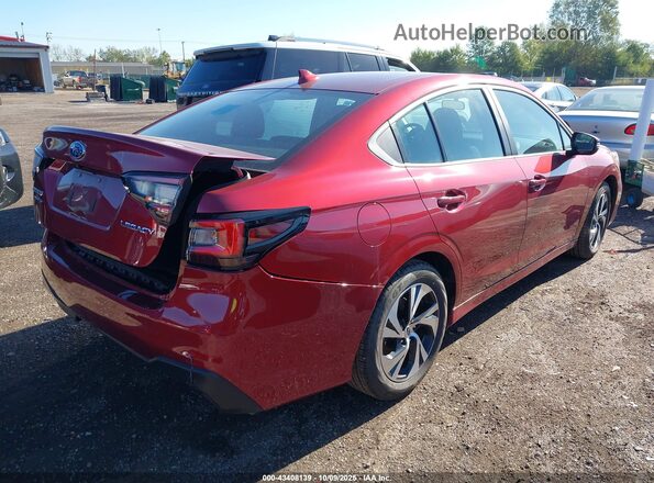 4S3BWAD62S3019159 2025 SUBARU LEGACY Red 