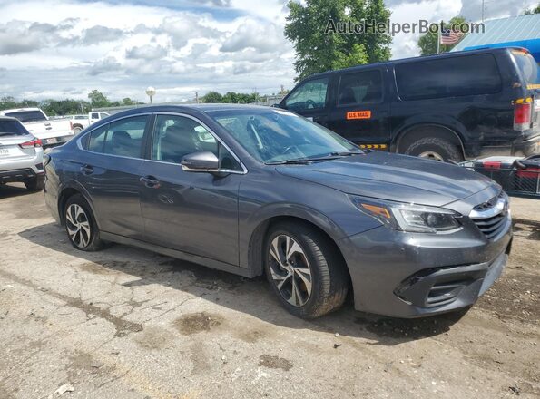 4S3BWAD67M3012565 2021 SUBARU LEGACY Gray Front right