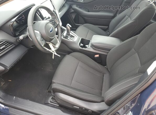 4S3BWAD67P3007595 2023 SUBARU LEGACY Blue Widok wnętrza z przodu