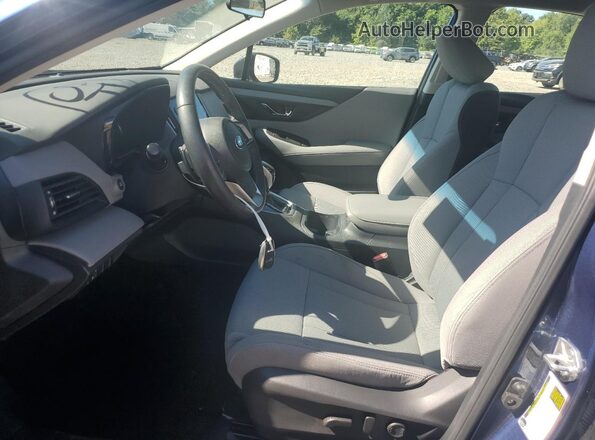 4S3BWAD68N3017145 2022 SUBARU LEGACY Blue წინა სალონის ხედი