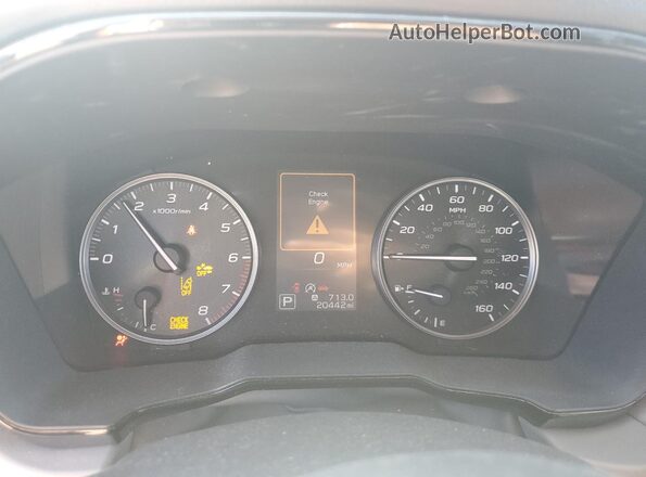 4S3BWAD68N3017145 2022 SUBARU LEGACY Blue ხელსაწყოთა პანელის ხედი