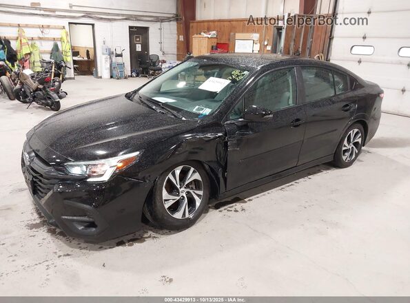 4S3BWAD68P3014720 2023 SUBARU LEGACY Black Передня ліва чверть