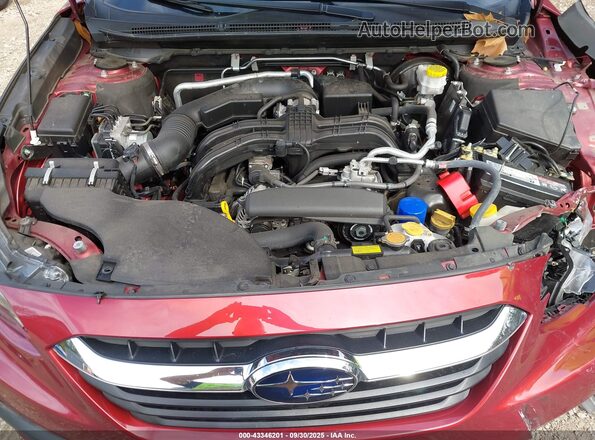 4S3BWAF69N3019063 2022 SUBARU LEGACY Red Հետևի տեսք