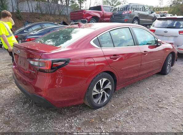 4S3BWAF69N3019063 2022 SUBARU LEGACY Red Հետևի աջ