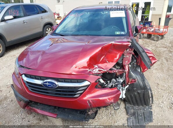 4S3BWAF69N3019063 2022 SUBARU LEGACY Red Սարքավորումների վահանակի տեսք