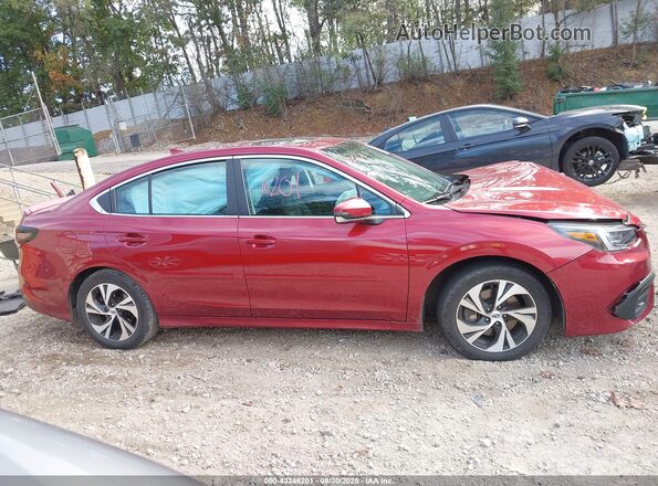 4S3BWAF69N3019063 2022 SUBARU LEGACY Red Սալոնի հետևի տեսք