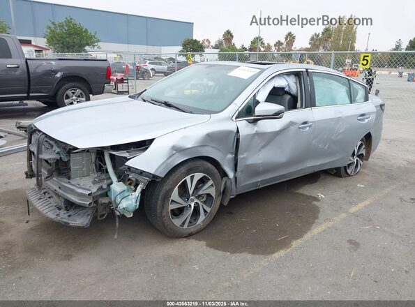 4S3BWAF6XM3012573 2021 SUBARU LEGACY Серебряный Передняя левая четверть
