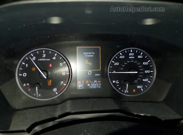 4S3BWAF6XN3020366 2022 SUBARU LEGACY Black Вид щитка приладів