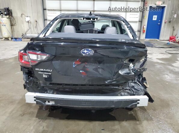 4S3BWAF6XN3020366 2022 SUBARU LEGACY Black Вид ззаду