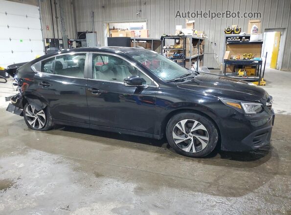 4S3BWAF6XN3020366 2022 SUBARU LEGACY Black Передня права чверть