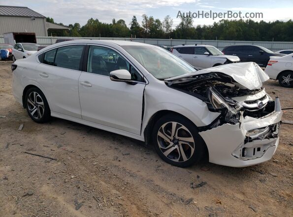 4S3BWAL62L3002963 2020 SUBARU LEGACY White Front right