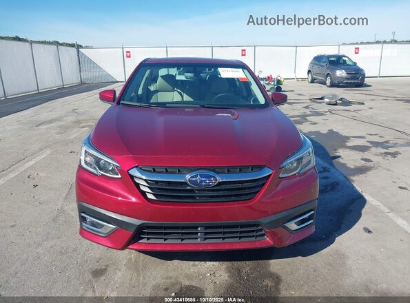 4S3BWAM62N3019537 2022 SUBARU LEGACY Red Սարքավորումների վահանակի տեսք