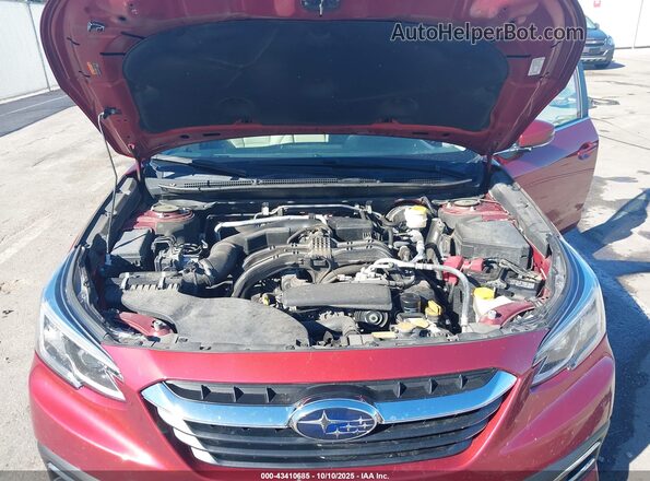 4S3BWAM62N3019537 2022 SUBARU LEGACY Red Հետևի տեսք