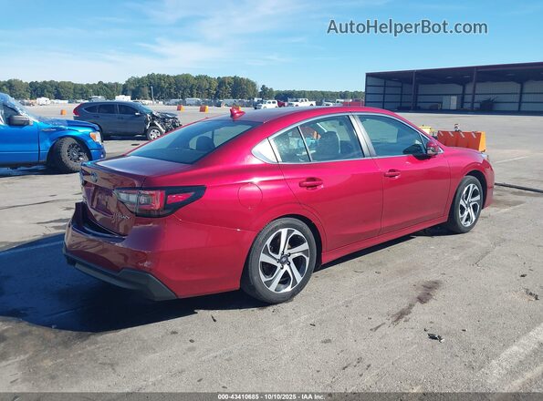 4S3BWAM62N3019537 2022 SUBARU LEGACY Red Հետևի աջ