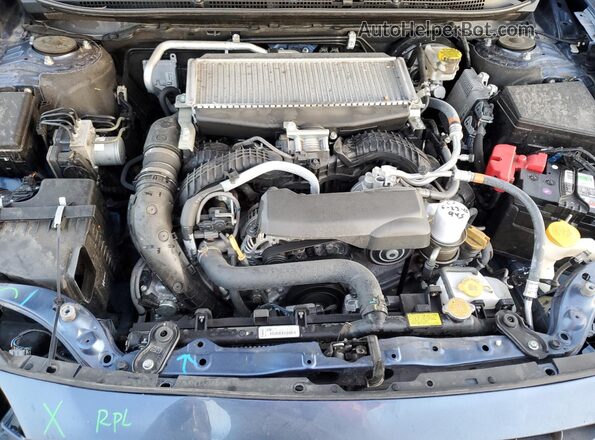 4S3BWGP63M3018958 2021 SUBARU LEGACY Blue Սալոնի հետևի տեսք