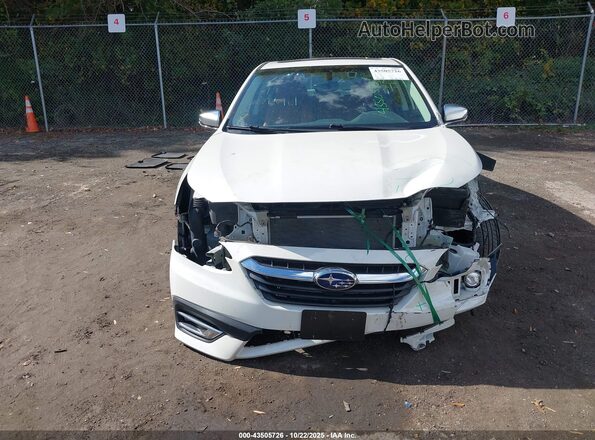 4S3BWGP69N3014589 2022 SUBARU LEGACY White Widok zestawu wskaźników