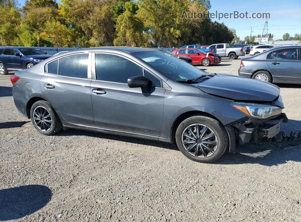 4S3GKAA69K3611700 2019 SUBARU IMPREZA Gray 
