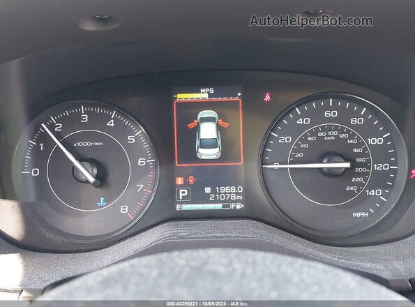 4S3GKAB60L3603470 2020 SUBARU IMPREZA Синий Вид задних сидений