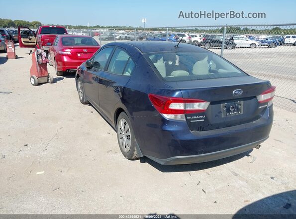4S3GKAB60L3603470 2020 SUBARU IMPREZA Синий Задняя левая четверть