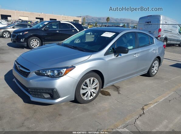 4S3GKAB60P3602275 2023 SUBARU IMPREZA Серебряный Передняя левая четверть