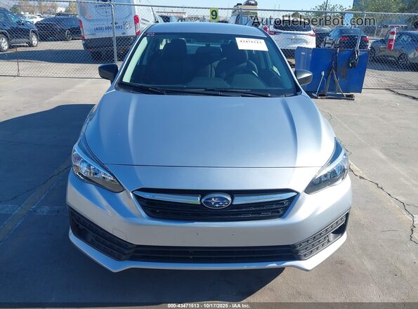 4S3GKAB60P3602275 2023 SUBARU IMPREZA Серебряный Вид щитка приборов
