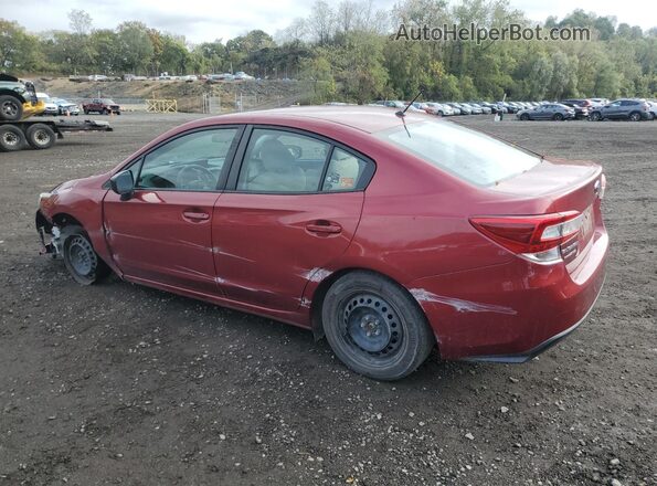 4S3GKAB65L3601794 2020 SUBARU IMPREZA Красный Задняя левая четверть