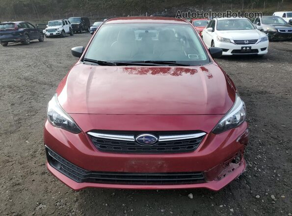 4S3GKAB65L3601794 2020 SUBARU IMPREZA Красный Вид спереди
