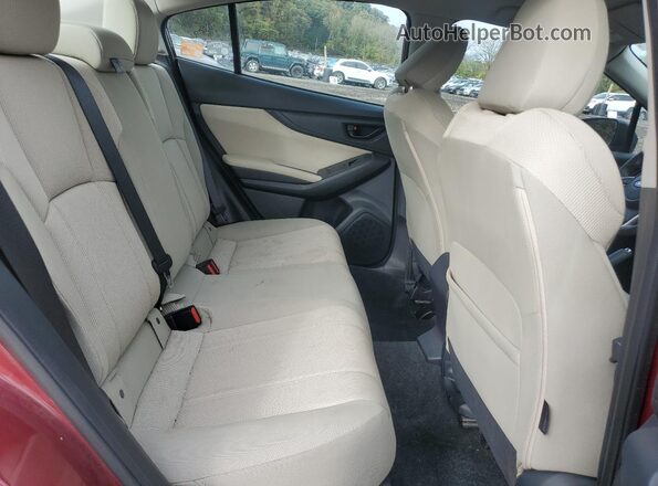 4S3GKAB65L3601794 2020 SUBARU IMPREZA Красный Вид задних сидений