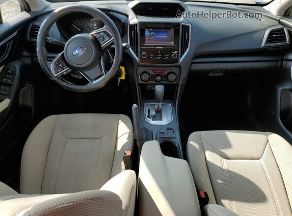 4S3GKAB65L3610088 2020 SUBARU IMPREZA Белый Вид панели приборов
