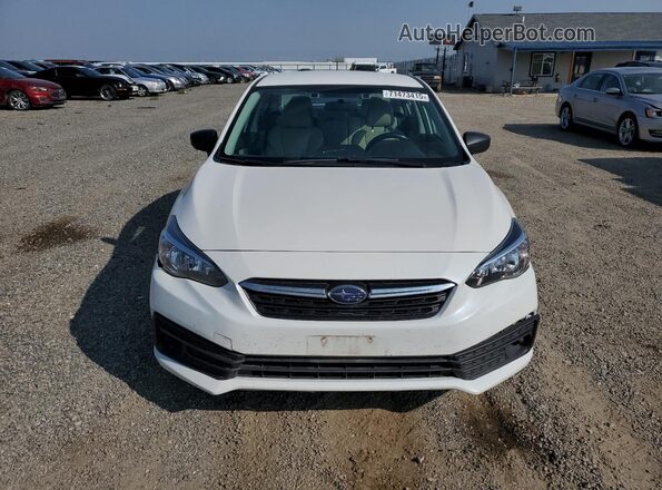 4S3GKAB65L3610088 2020 SUBARU IMPREZA Белый Вид спереди