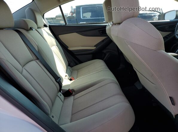 4S3GKAB65L3610088 2020 SUBARU IMPREZA Белый Вид задних сидений