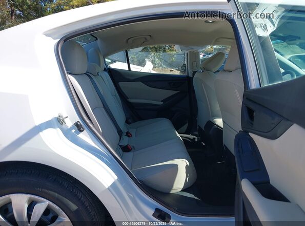 4S3GKAB67L3604986 2020 SUBARU IMPREZA White Vista de la etiqueta del VIN