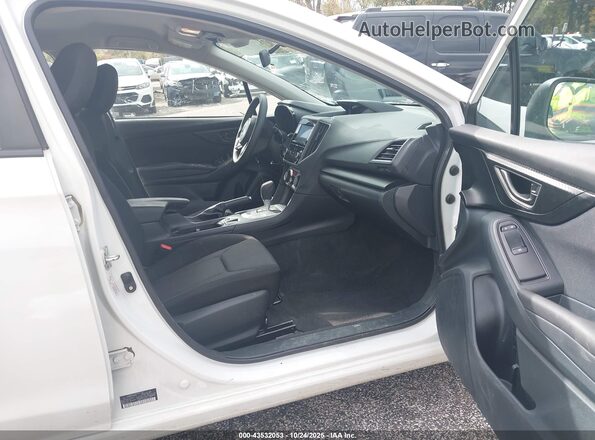 4S3GKAB67L3606933 2020 SUBARU IMPREZA White Vista interior delantera