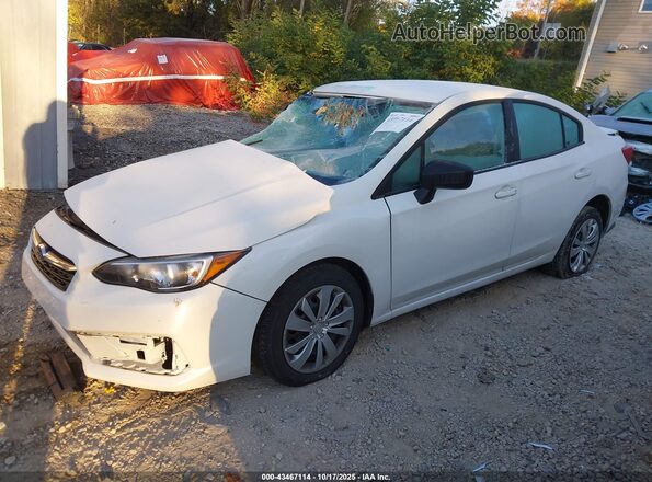 4S3GKAB67L3615499 2020 SUBARU IMPREZA White წინა მარცხენა ხედი სამი მეოთხედიდან