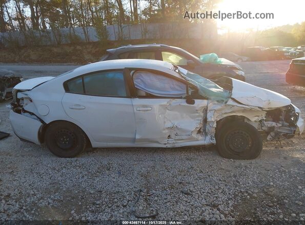 4S3GKAB67L3615499 2020 SUBARU IMPREZA White უკანა სალონის ხედი