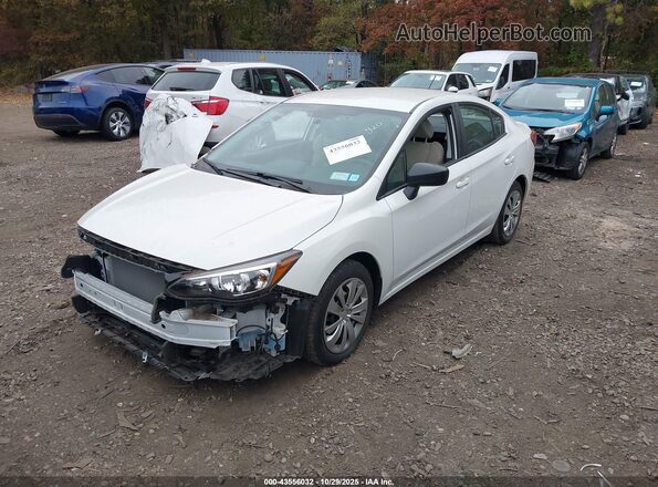 4S3GKAB68N3607785 2022 SUBARU IMPREZA Белый Передняя левая четверть