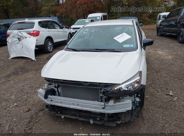 4S3GKAB68N3607785 2022 SUBARU IMPREZA Белый Вид щитка приборов
