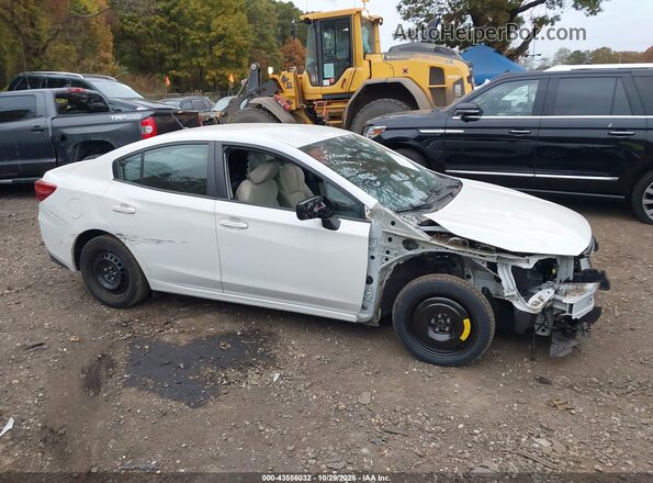 4S3GKAB68N3607785 2022 SUBARU IMPREZA Белый Вид задней части салона