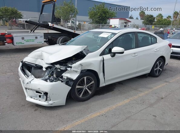 4S3GKAD65P3602978 2023 SUBARU IMPREZA White Vista tres cuartos delantera izquierda