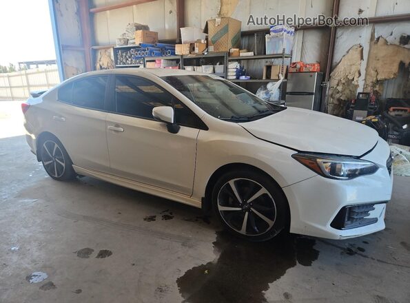 4S3GKAL60L3600633 2020 SUBARU IMPREZA Белый Передняя правая четверть