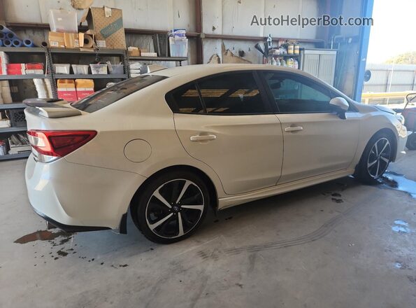 4S3GKAL60L3600633 2020 SUBARU IMPREZA Белый Задняя правая четверть