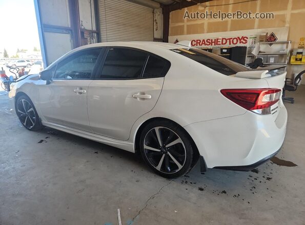 4S3GKAL60L3600633 2020 SUBARU IMPREZA Белый Задняя левая четверть