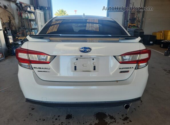 4S3GKAL60L3600633 2020 SUBARU IMPREZA Белый Вид сзади